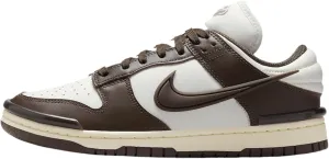 Nike Dunk Low Twist Women's Shoes (DZ2794-003, Phantom/Coconut Milk/Baroque Brown)