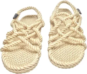 Nomadic State of Mind Rope Sandals, JC Sandals For Men and Women, Unisex, Handmade, Jesus Shoes, Straw Sandals