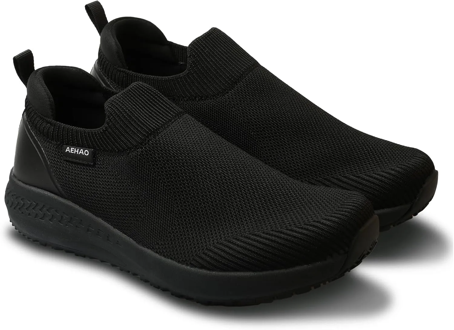 Non Slip Work Shoes for Men Food Service Slip On Chef Kitchen Shoes Waterproof Work Shoes Restaurant Slip Resistant Hospital Walking Sneakers Air Cushion Breathable Lightweight