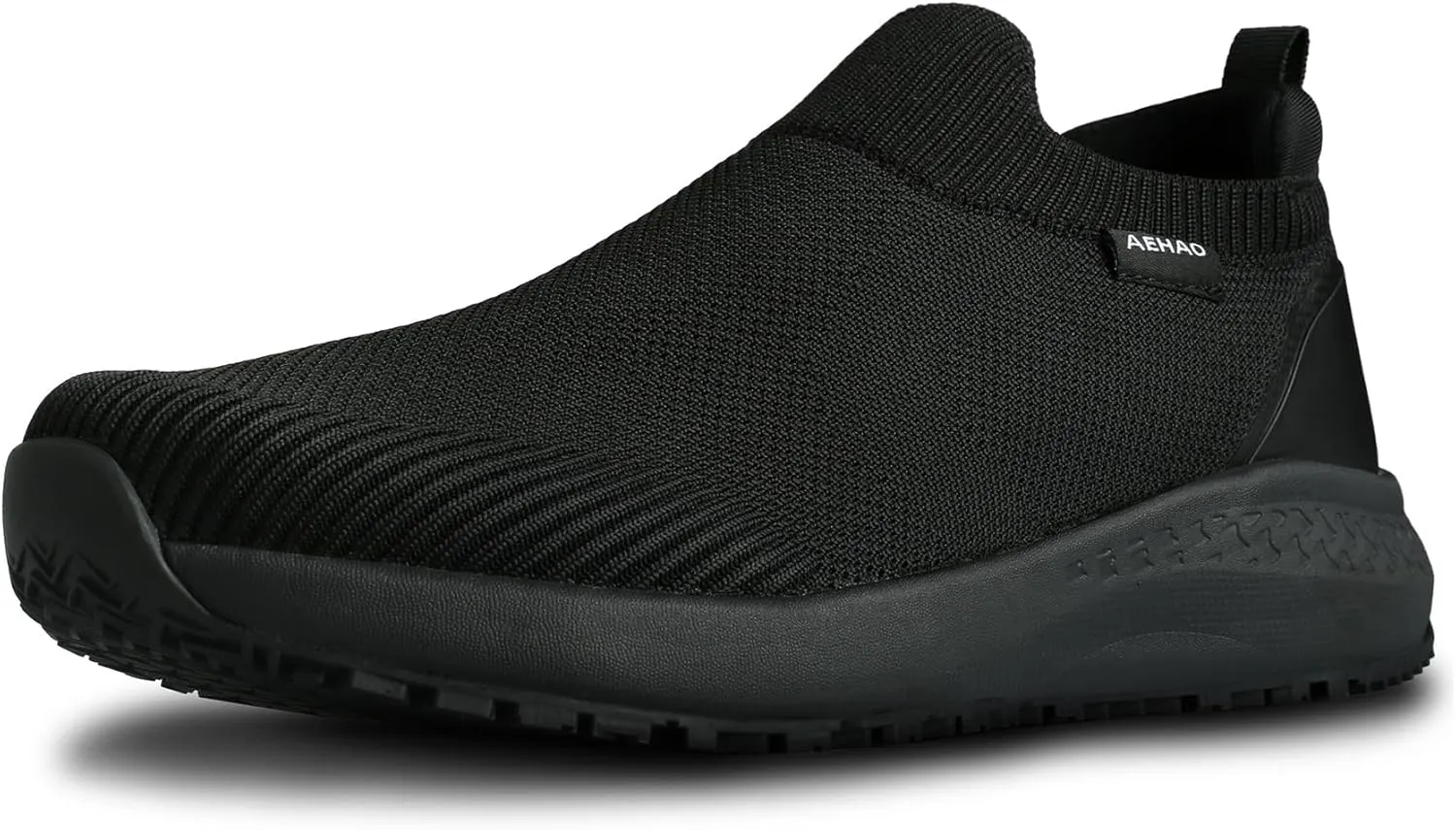 Non Slip Work Shoes for Men Food Service Slip On Chef Kitchen Shoes Waterproof Work Shoes Restaurant Slip Resistant Hospital Walking Sneakers Air Cushion Breathable Lightweight