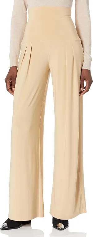 Norma Kamali Women's High Waist Pleat Pant