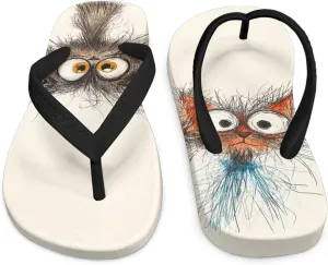 Novelty Water Pool Sandals Kids Slip On Shower Bathroom Shoes Breathable Non-Slip Thong Sandals for Girls Boys