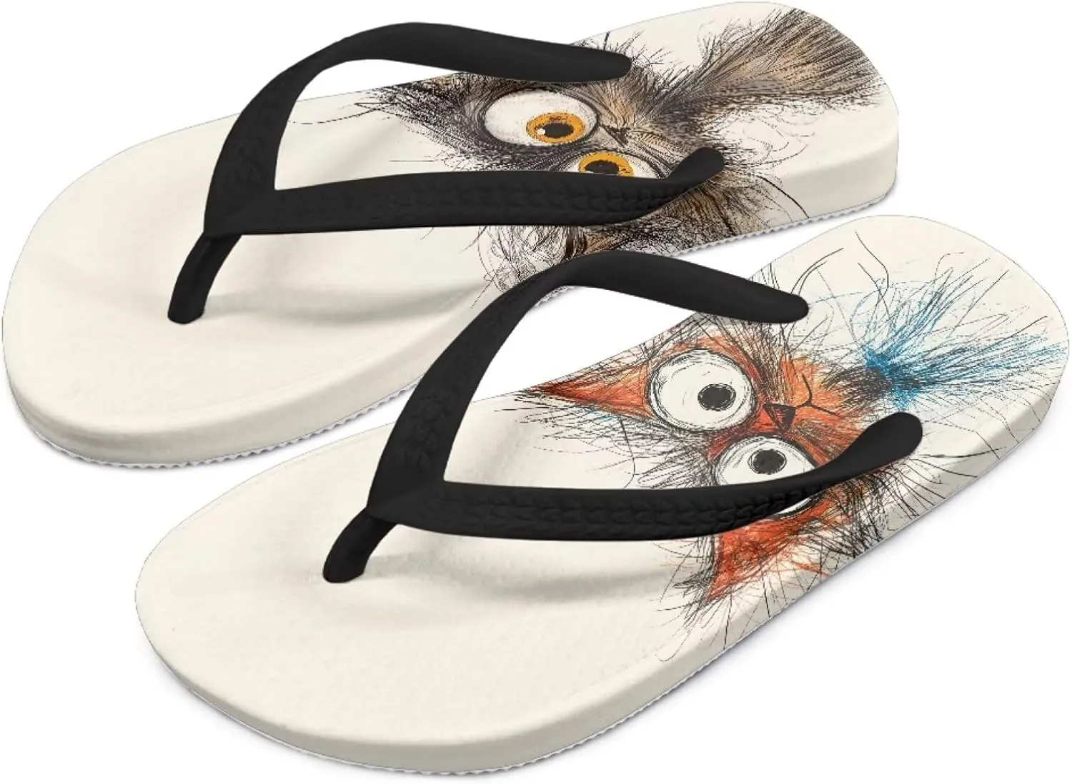Novelty Water Pool Sandals Kids Slip On Shower Bathroom Shoes Breathable Non-Slip Thong Sandals for Girls Boys