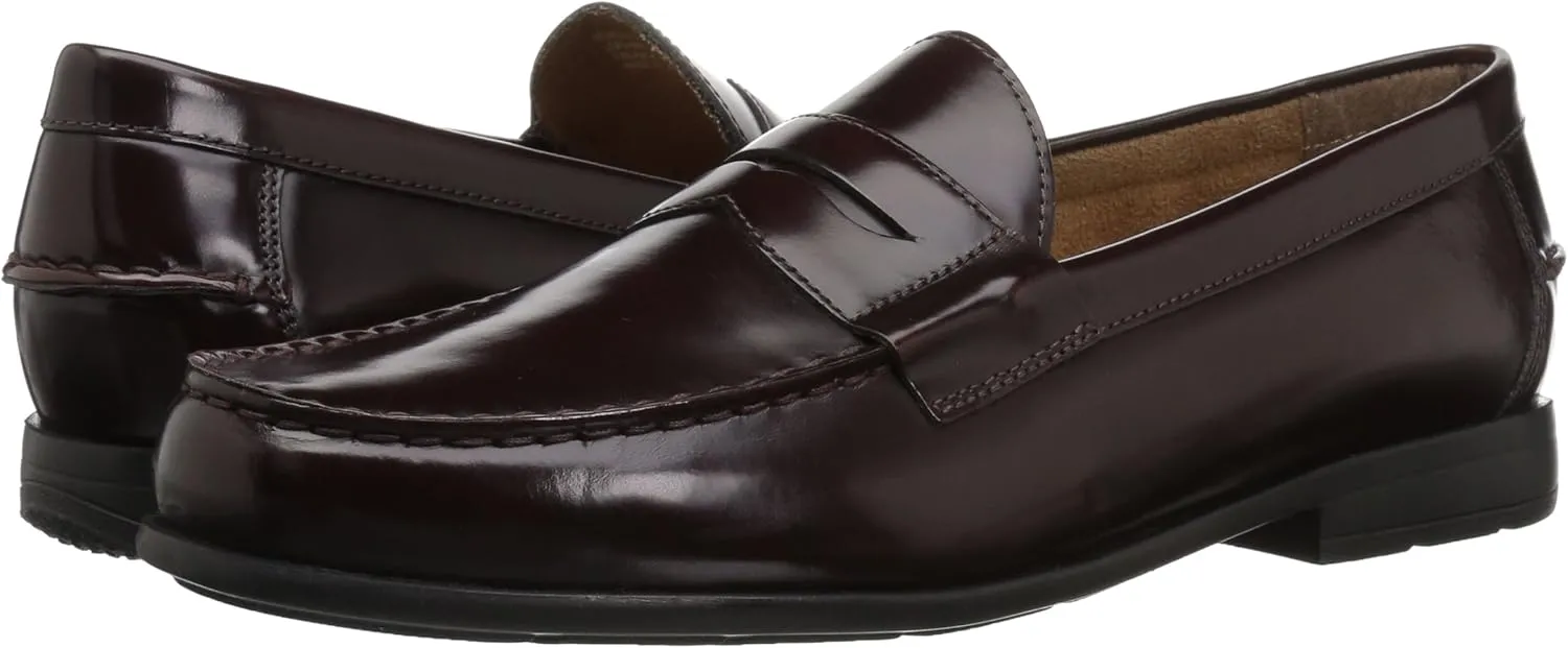 Nunn Bush Men's Drexel Moc Toe Penny Loafer with KORE Walking Comfort Technology