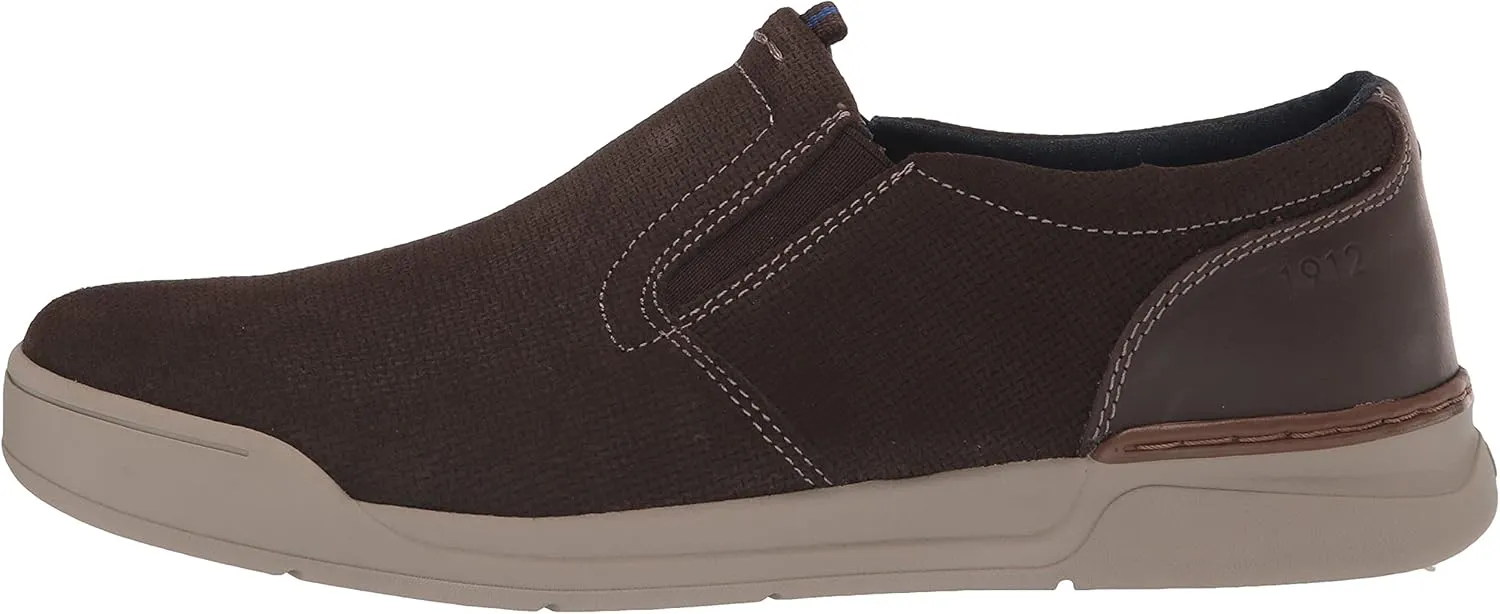 Nunn Bush Men's Tour 2.0 Plain Toe Slip-on Loafer with Kore Comfort Technology