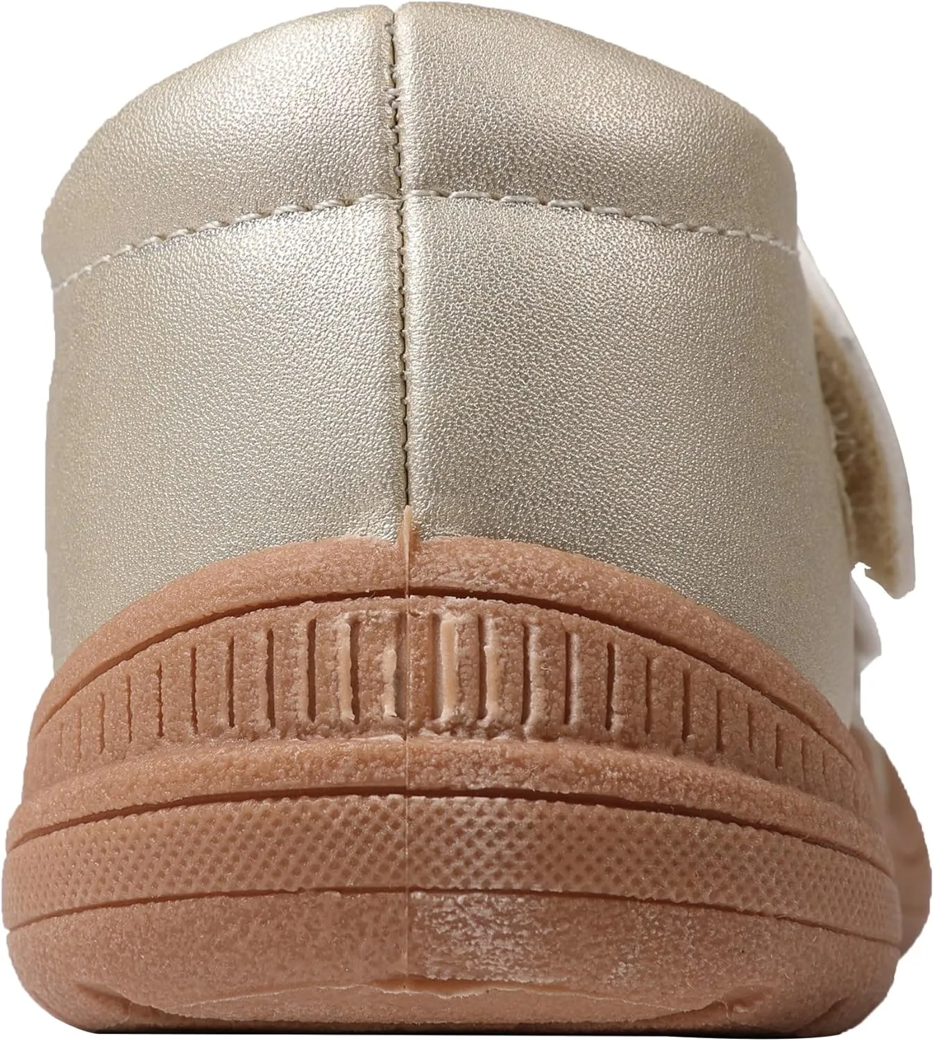 Oomphies Amina Ruffled Mary Jane Shoes for Girls – Comfy Slip On Dress Shoes with Hook & Loop Closure and Cushion Footbed