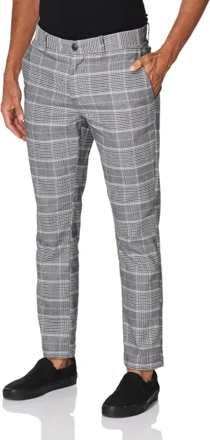 Original Penguin Men's Slim Fit Plaid Pant