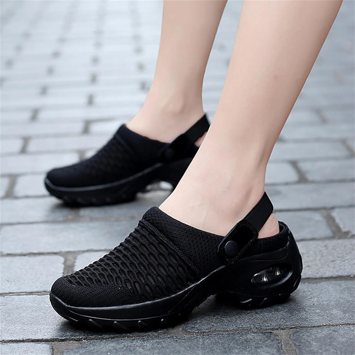 Orthopedic Clogs for Women, Women's Orthopedic Clogs with Air Cushion Support to Reduce Back & Knee Pressure, Slip-on