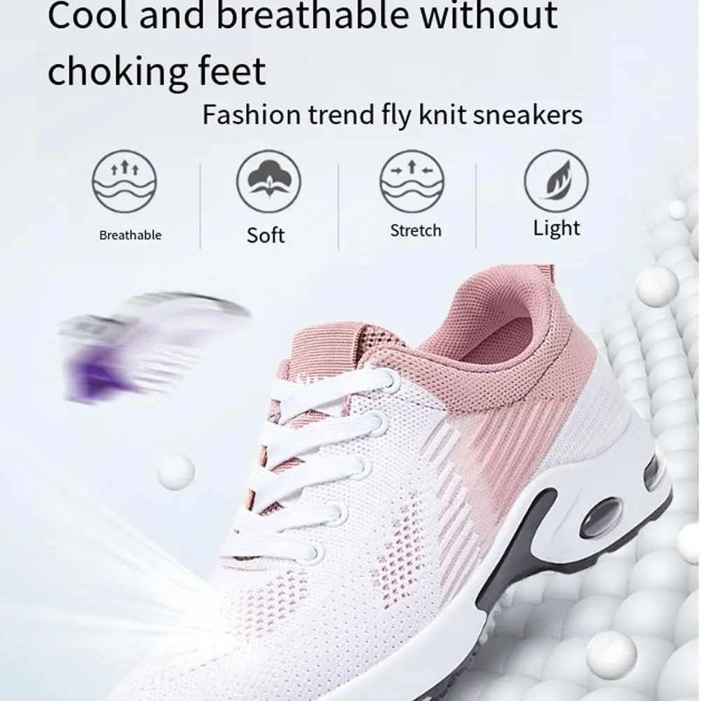 Orthopedic Shoes for Women - Arch Support, New Slip-On Air Cushion Running Sneakers, Comfortable Orthopedic Shoes