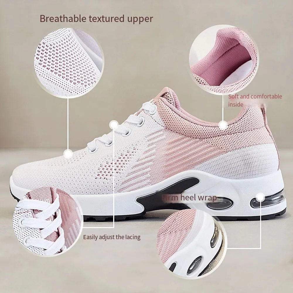 Orthopedic Shoes for Women - Arch Support, New Slip-On Air Cushion Running Sneakers, Comfortable Orthopedic Shoes