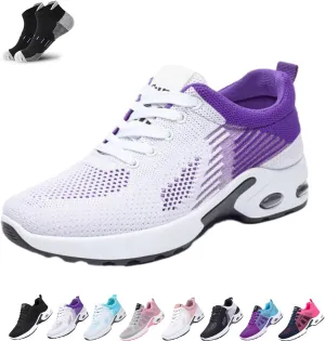 Orthopedic Shoes for Women - Arch Support, New Slip-On Air Cushion Running Sneakers, Comfortable Orthopedic Shoes