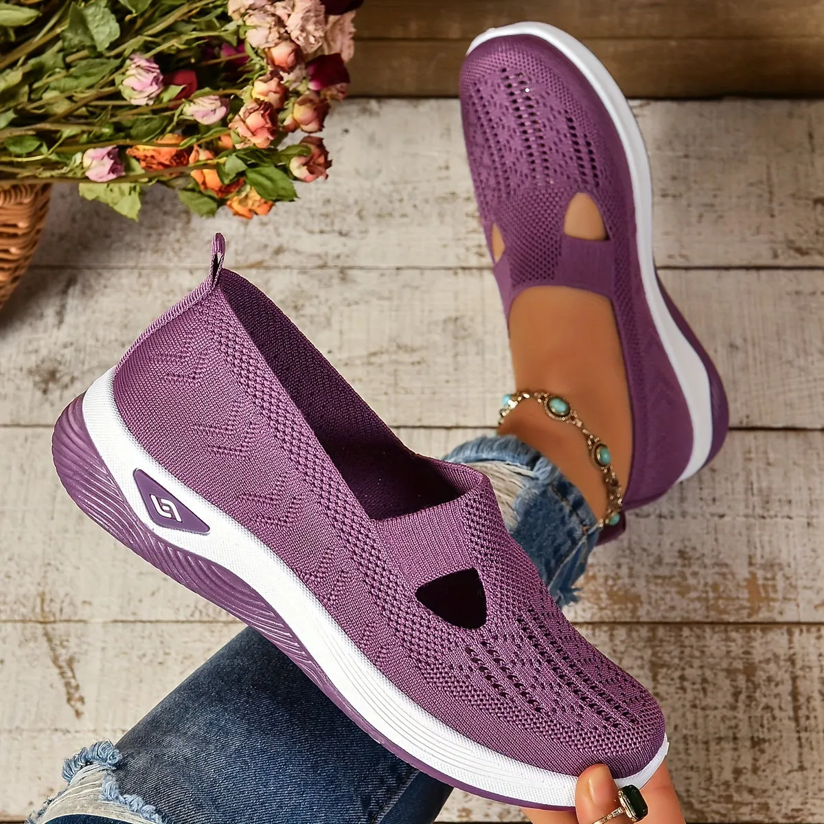 Orthopedic slip-on shoes