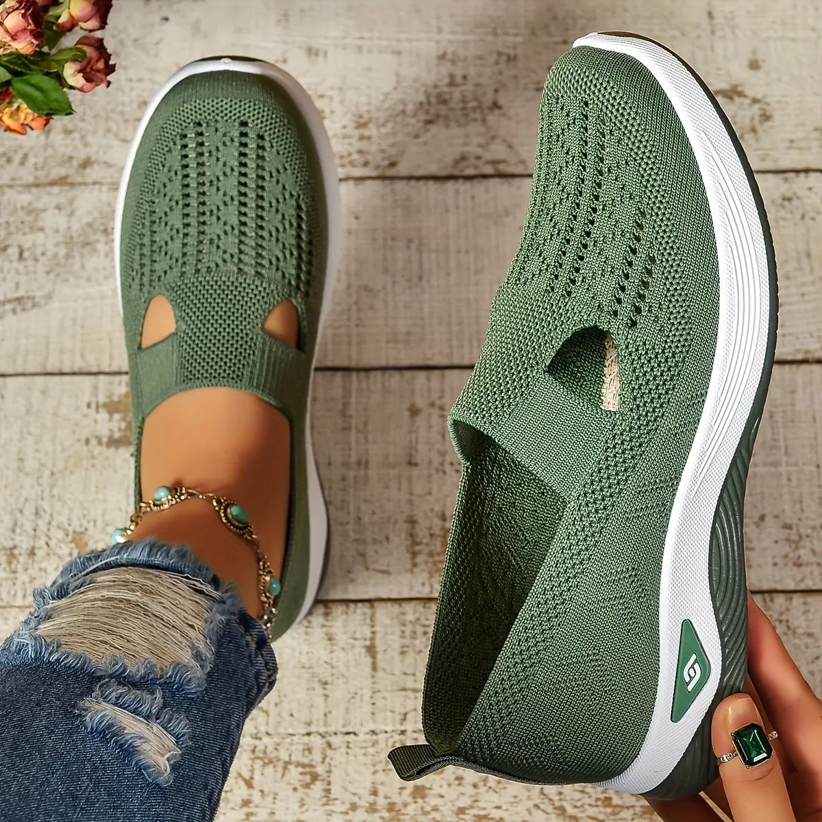 Orthopedic slip-on shoes