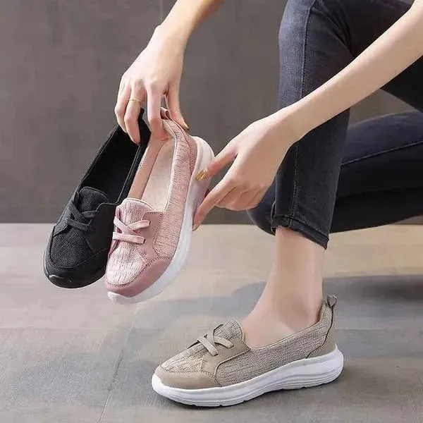 👟Orthopedic Women’s Breathable Slip On Arch Support Non-slip Shoes👣