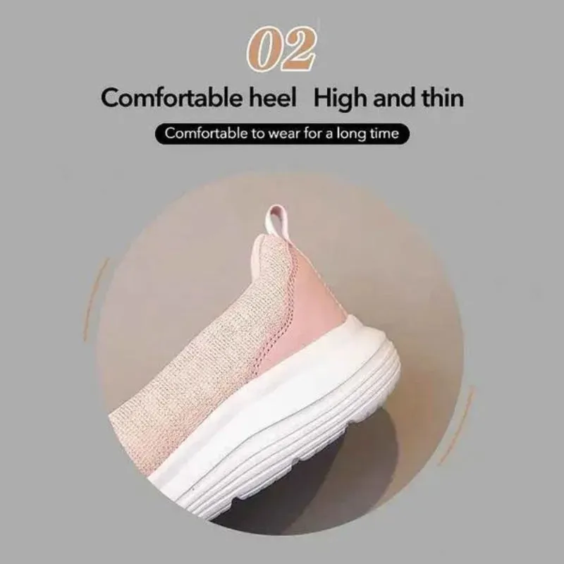 👟Orthopedic Women’s Breathable Slip On Arch Support Non-slip Shoes👣