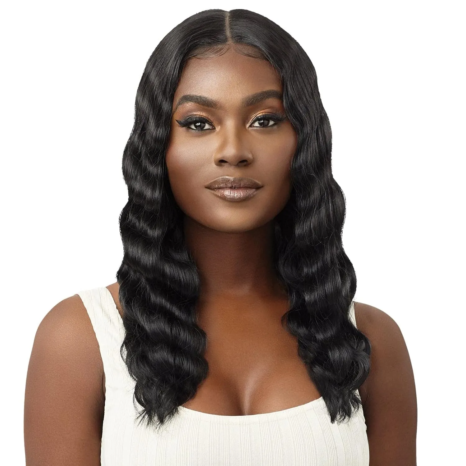 Outre Sleek Lay Part Synthetic Lace Front Wig - APOLIA (613)