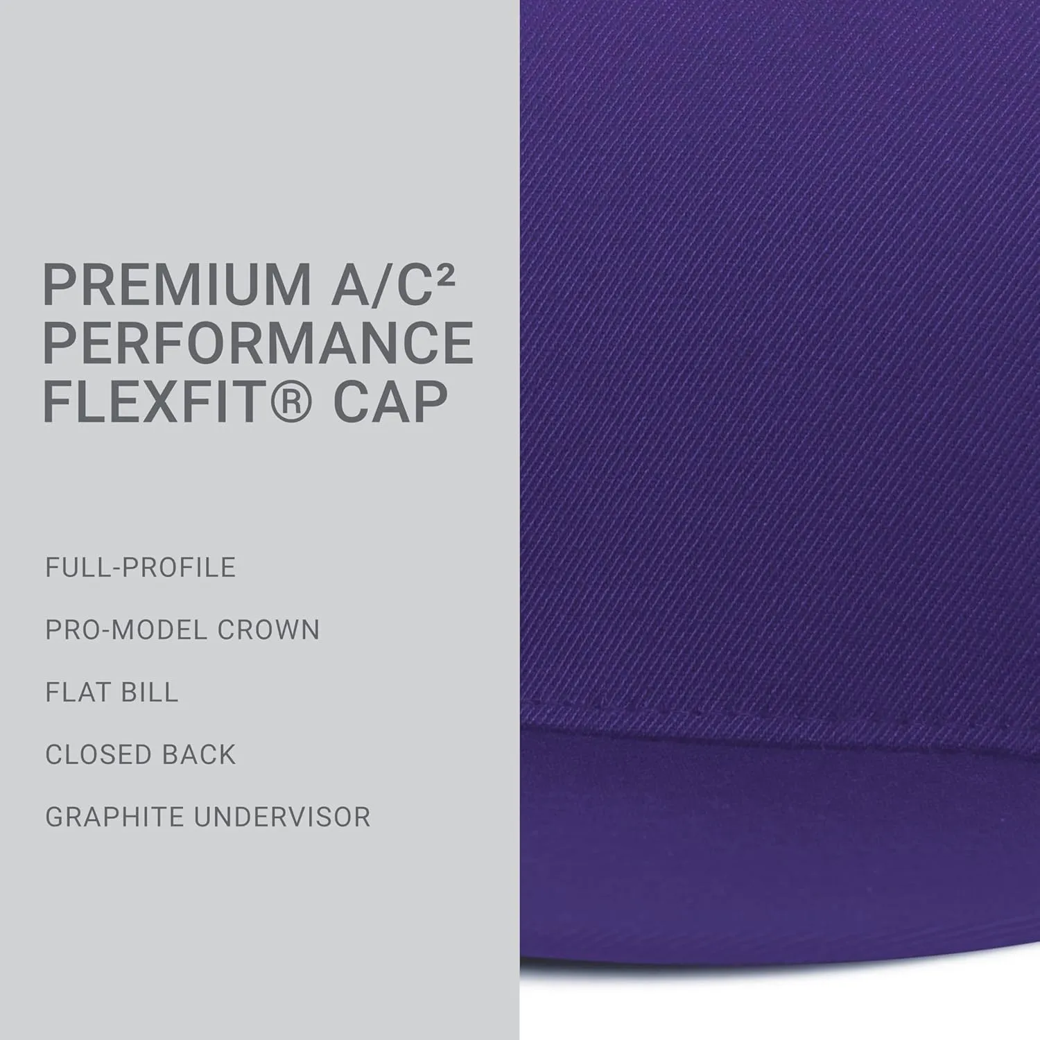 Pacific Headwear Premium a/C² Performance Flexfit Cap