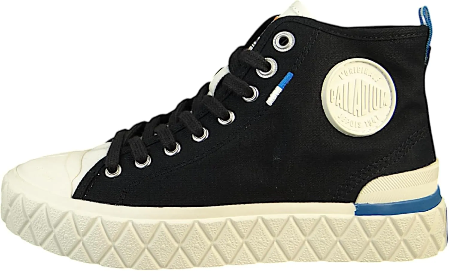 Palladium Unisex Palla Ace Mid Organic Canvas Lace Up Sneaker