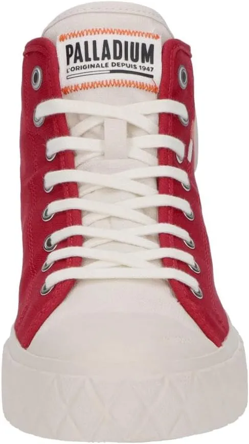 Palladium Unisex Palla Ace Mid Organic Canvas Lace Up Sneaker