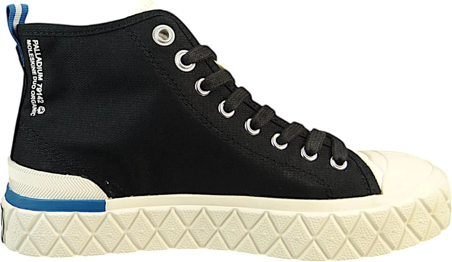 Palladium Unisex Palla Ace Mid Organic Canvas Lace Up Sneaker