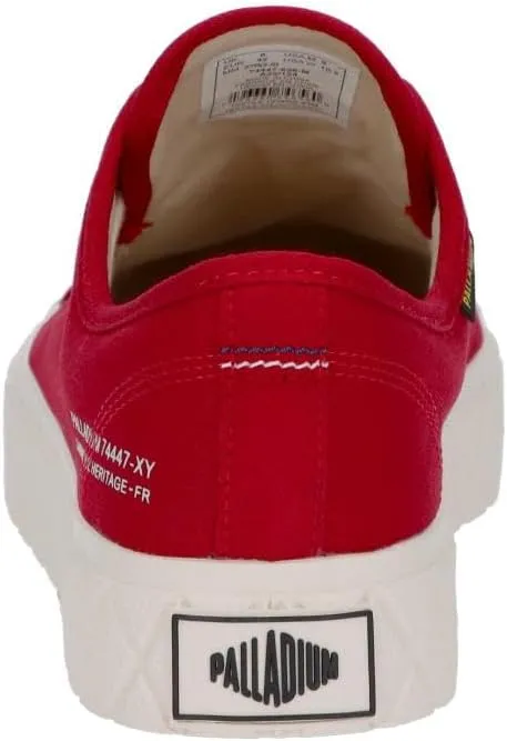 Palladium Unisex Palla Ace Organic Canvas Lace Up Sneaker