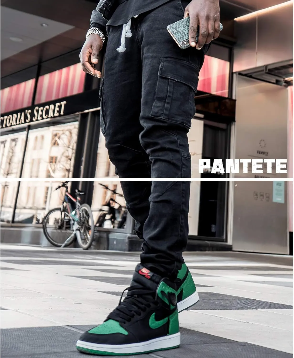 Pantete Mens Slim Fit Jeans 7 Pockets Stretch Skinny Denim Pencil Pants Nova Fashion