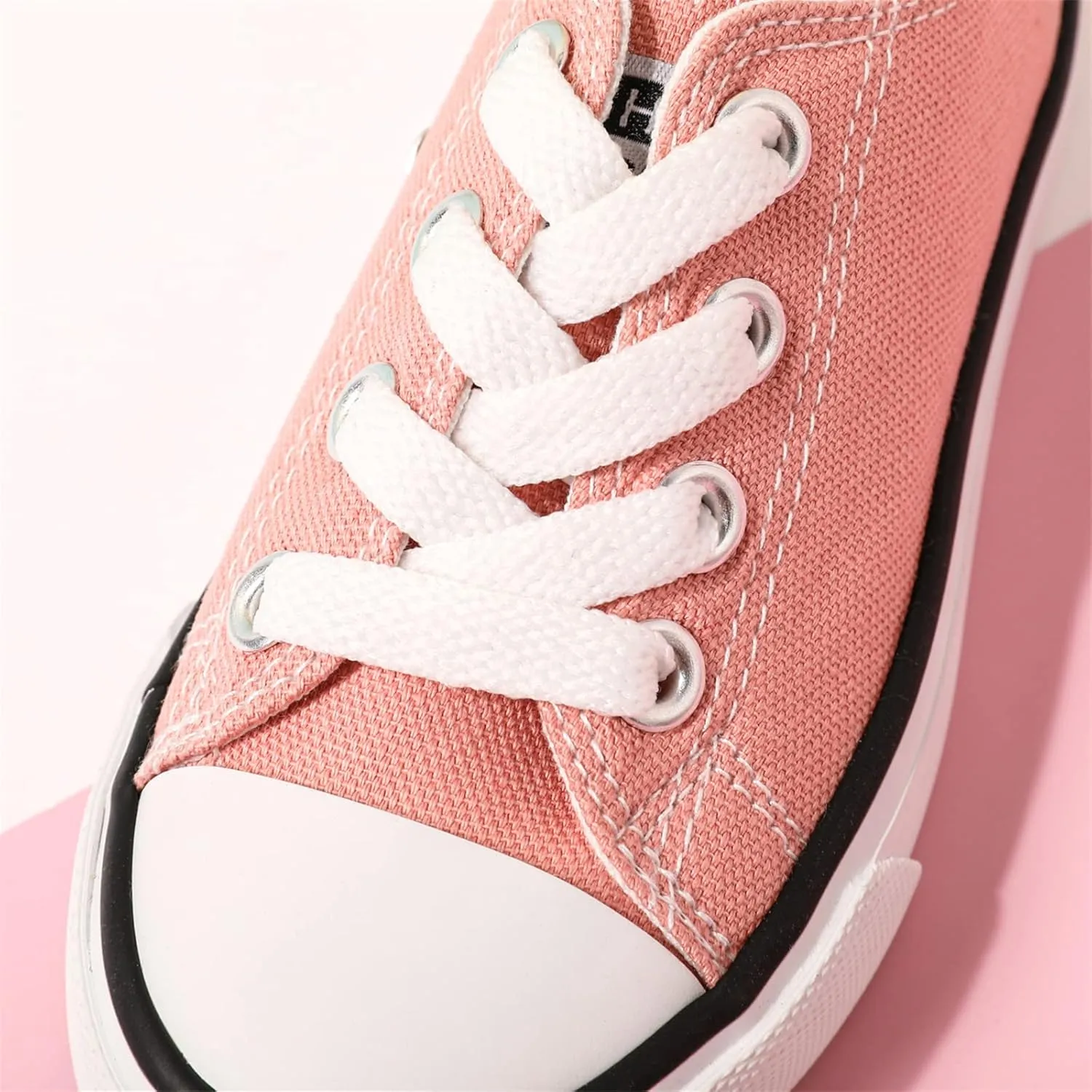 PATPAT Toddler Shoes for Girl & Boy, Toddler Sneakers Little Kid Shoes [Breathable & Comfortable] [Lightweight & Durable] Casual, Stylish and Comfortable Slip-On Canvas Sneaker Toddler Shoes Size