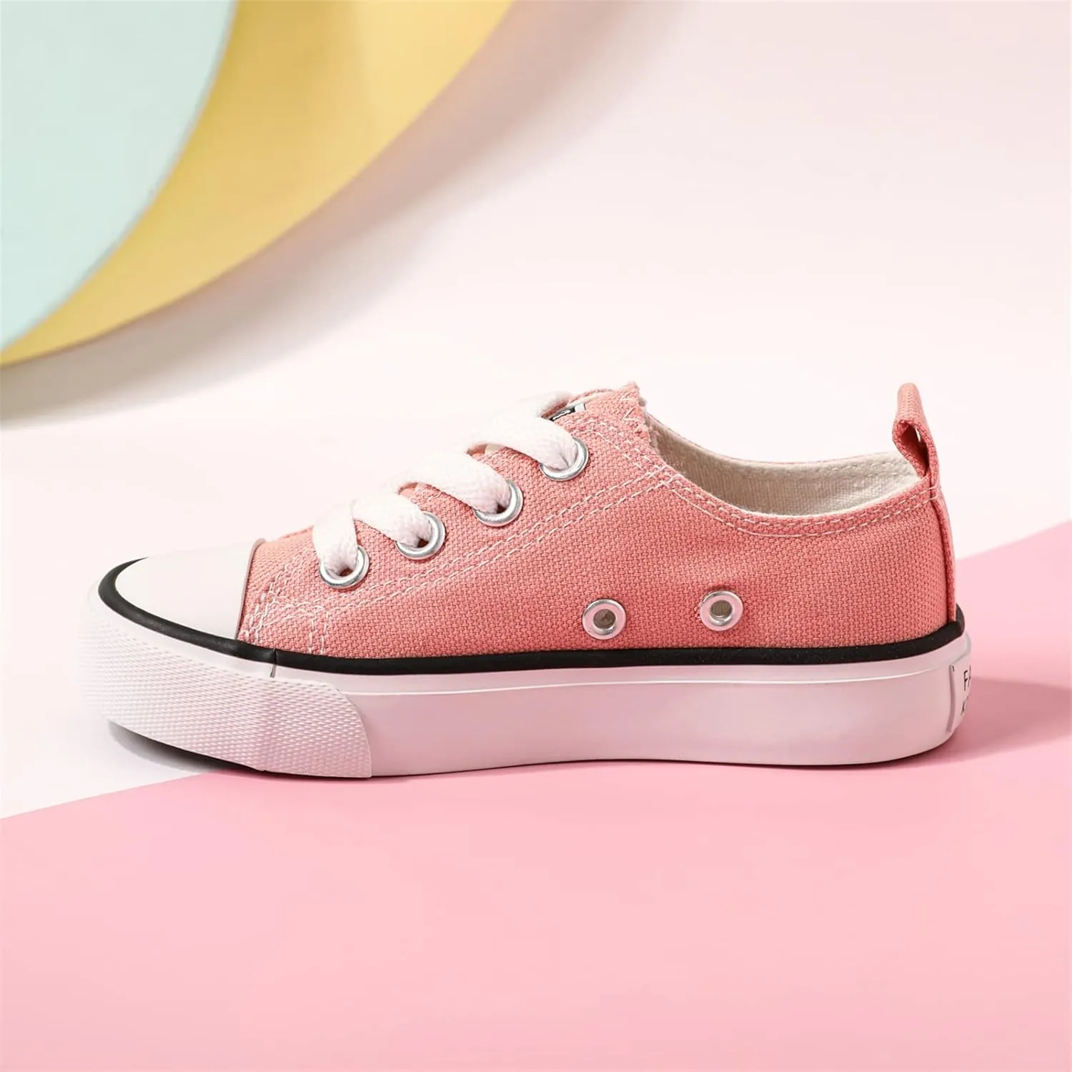 PATPAT Toddler Shoes for Girl & Boy, Toddler Sneakers Little Kid Shoes [Breathable & Comfortable] [Lightweight & Durable] Casual, Stylish and Comfortable Slip-On Canvas Sneaker Toddler Shoes Size