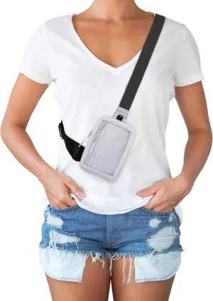 Peicees Mini Sling Bag for Men Women Crossbody Bag Travel Running Phone Daypack Shoulder Bags