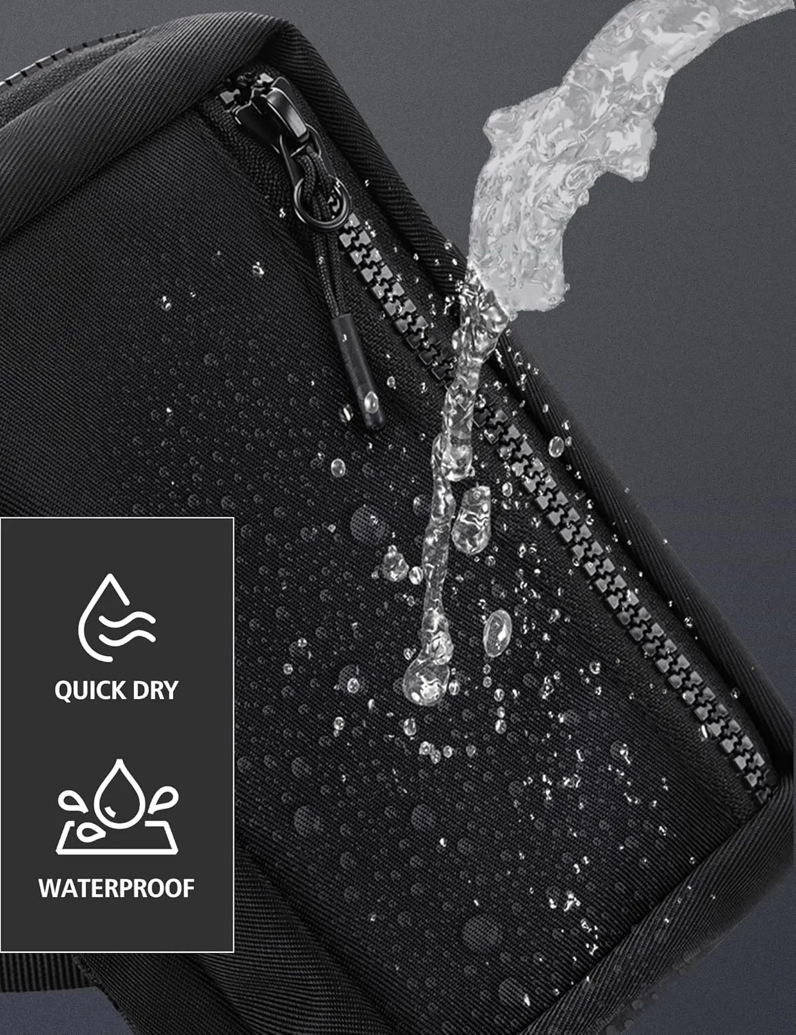 Peicees Mini Sling Bag for Men Women Crossbody Bag Travel Running Phone Daypack Shoulder Bags