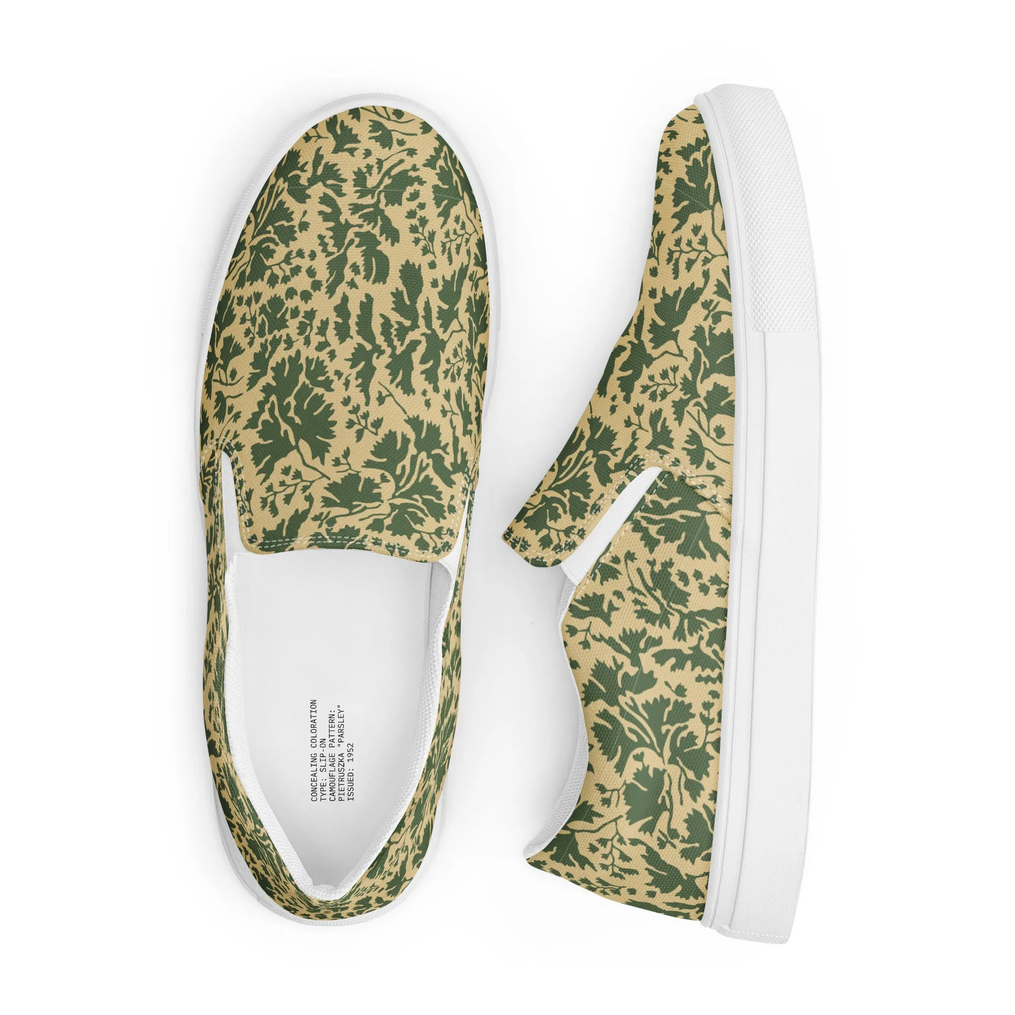 Pietruszka Camo Men's Slip-On Sneaker