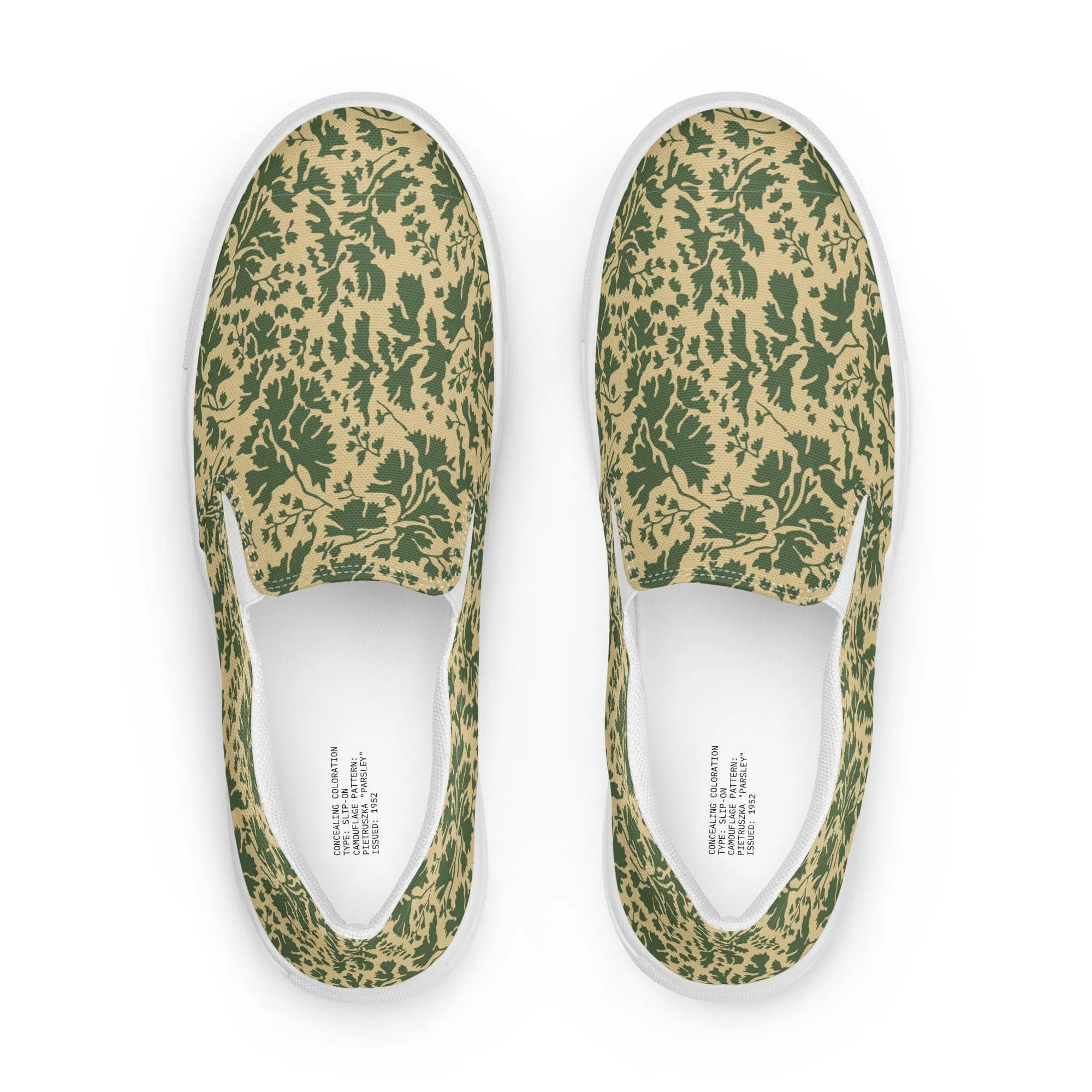 Pietruszka Camo Men's Slip-On Sneaker