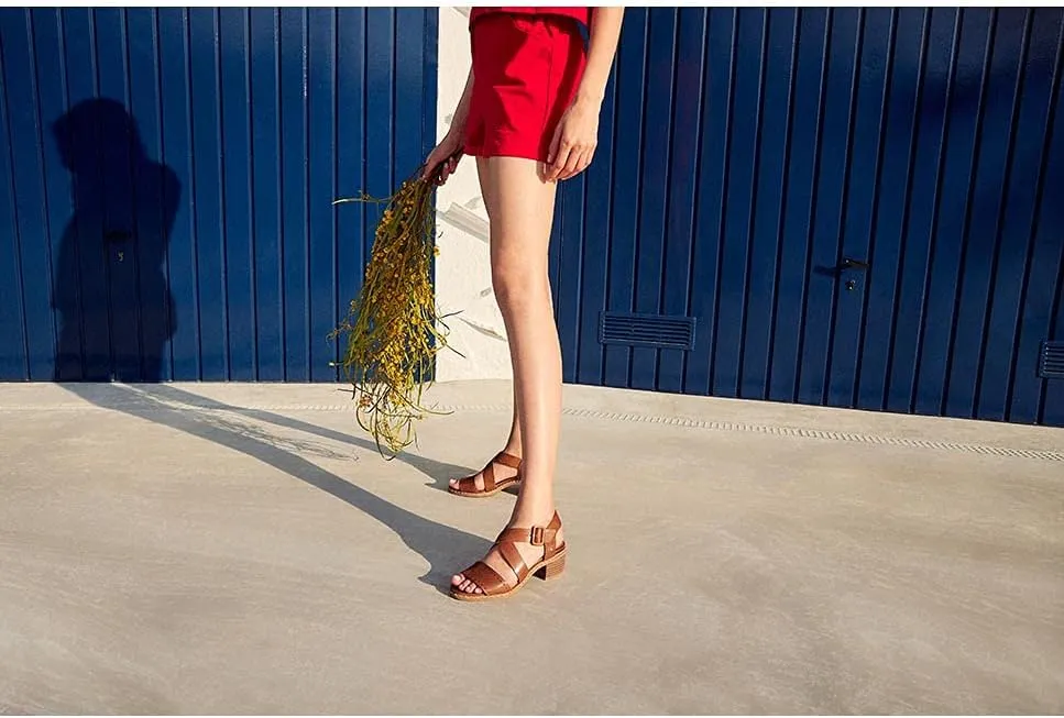PIKOLINOS Heeled Sandals Leather Blanes for Woman