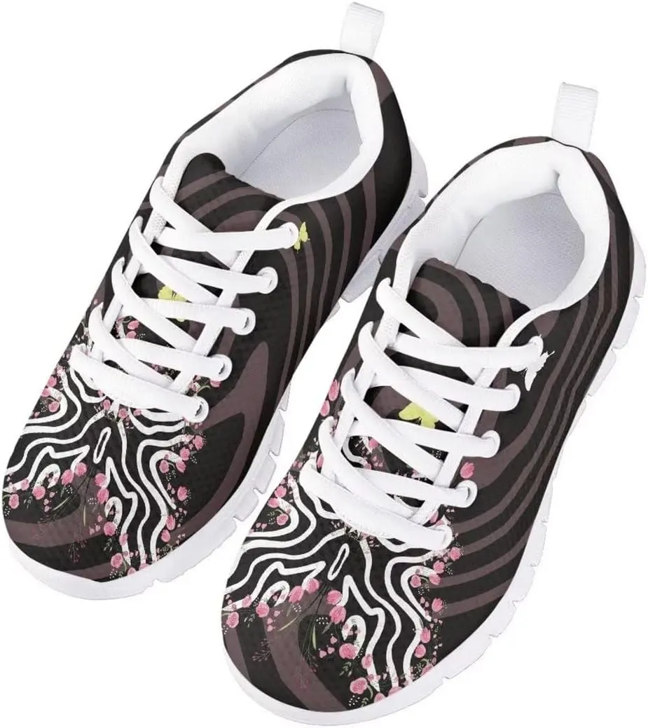 PinUp Angel Girls Shoes Athletic Tennis Running Sneakers Cute Dance Sport Shoes for School