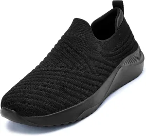 PPQ Womens Slip On Walking Shoes-Lightweight Comfort Breathable Travel Slip in Sneakers