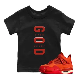 Precision-engineered Air God Tees Money By Kids Sneaker 4 - SNRT Over Brick Jordan Brick Extensive catalog