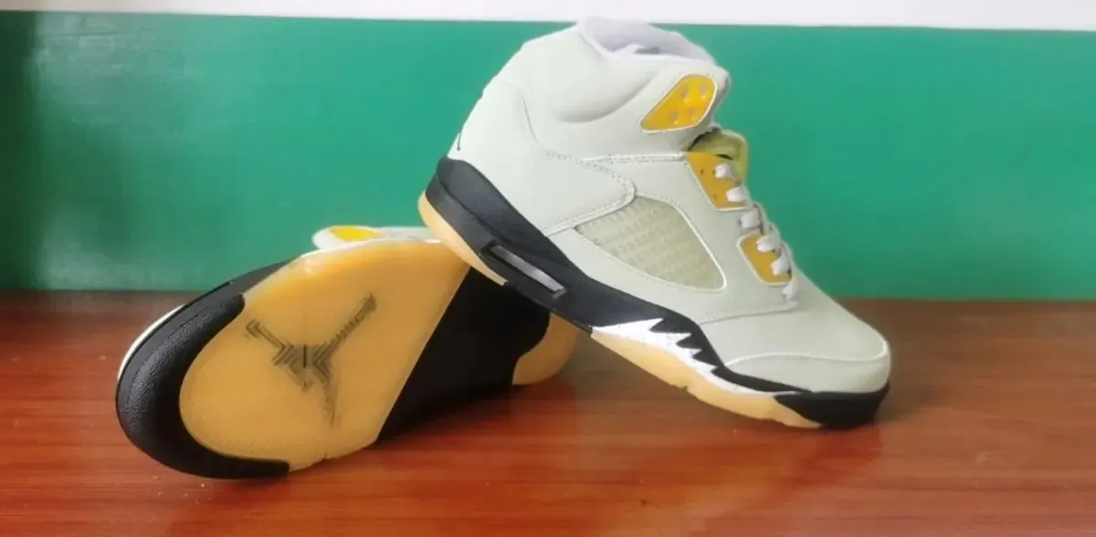 Premium for less Bone/Club Jordan "Light Air Gold" 5 Value-based