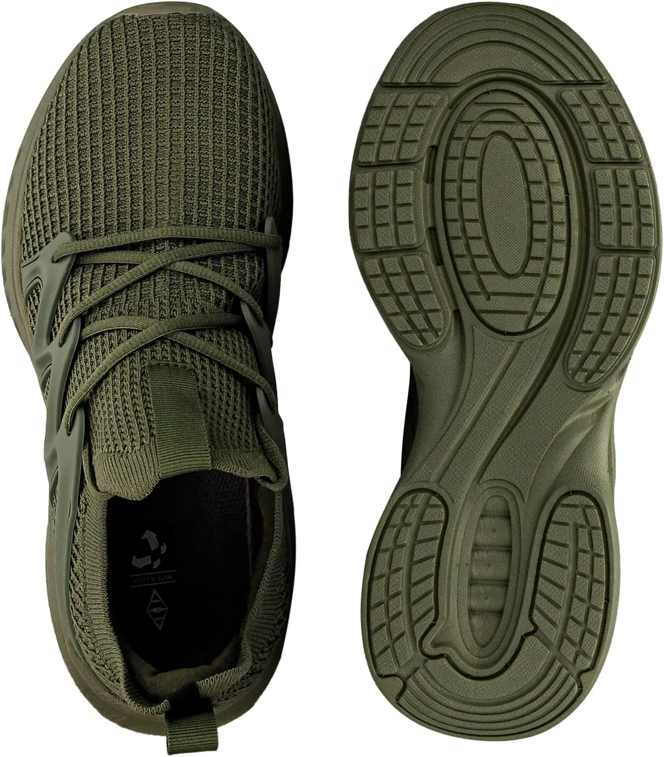 Pujcs Men's Slip on Walking Shoes Lightweight Breathable Non Slip Running Shoes Athletic Gym Tennis Shoes Sneakers for Men