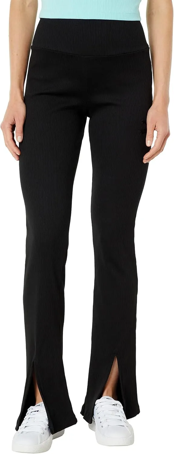 PUMA Classics Ribbed Slit Pants