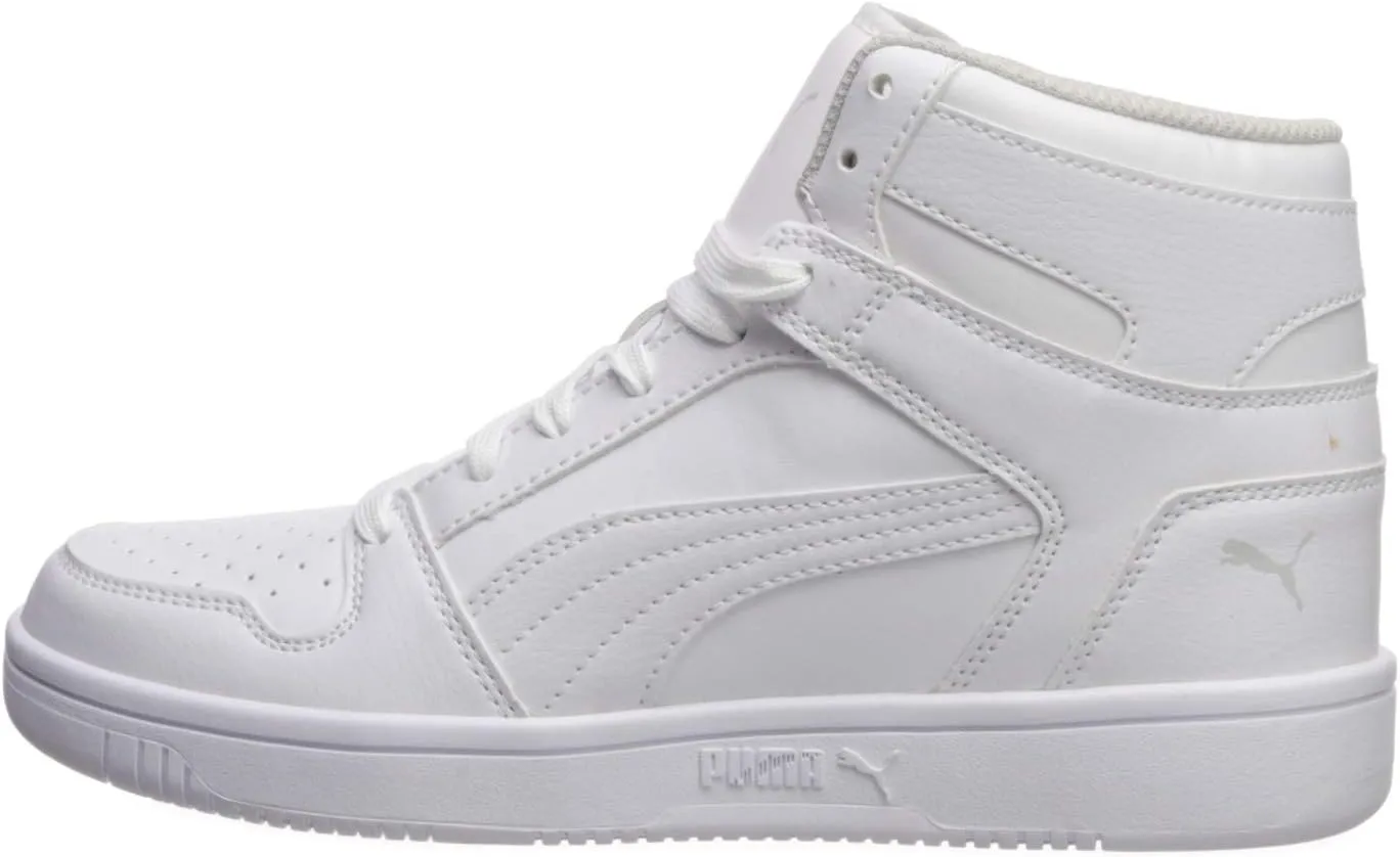 PUMA Unisex-Child Rebound Layup Mid Sneaker