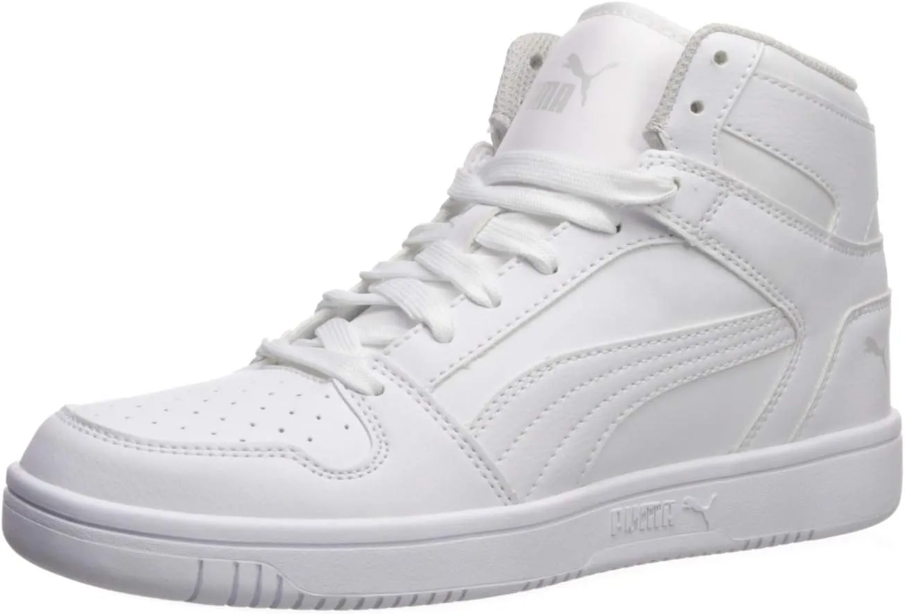 PUMA Unisex-Child Rebound Layup Mid Sneaker