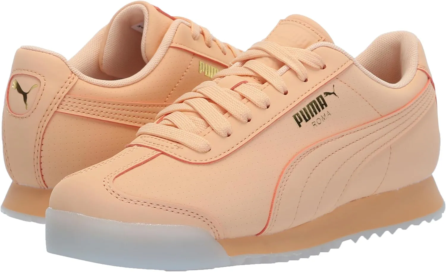 PUMA Unisex-Child Roma Reversed Mist (Big Kid) Sneaker