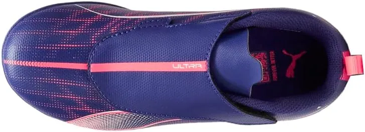 PUMA Unisex-Child Ultra Play Hook and Loop Firm Artificial Ground Sneaker
