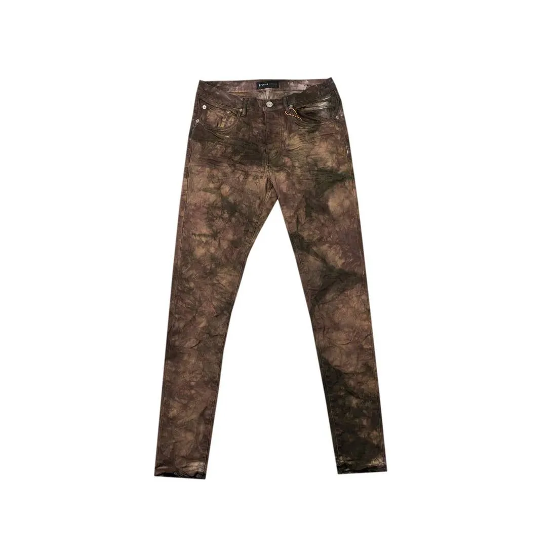 Purple Brand Men's "Rusted" Multi-Color Jeans, Distressed Hem