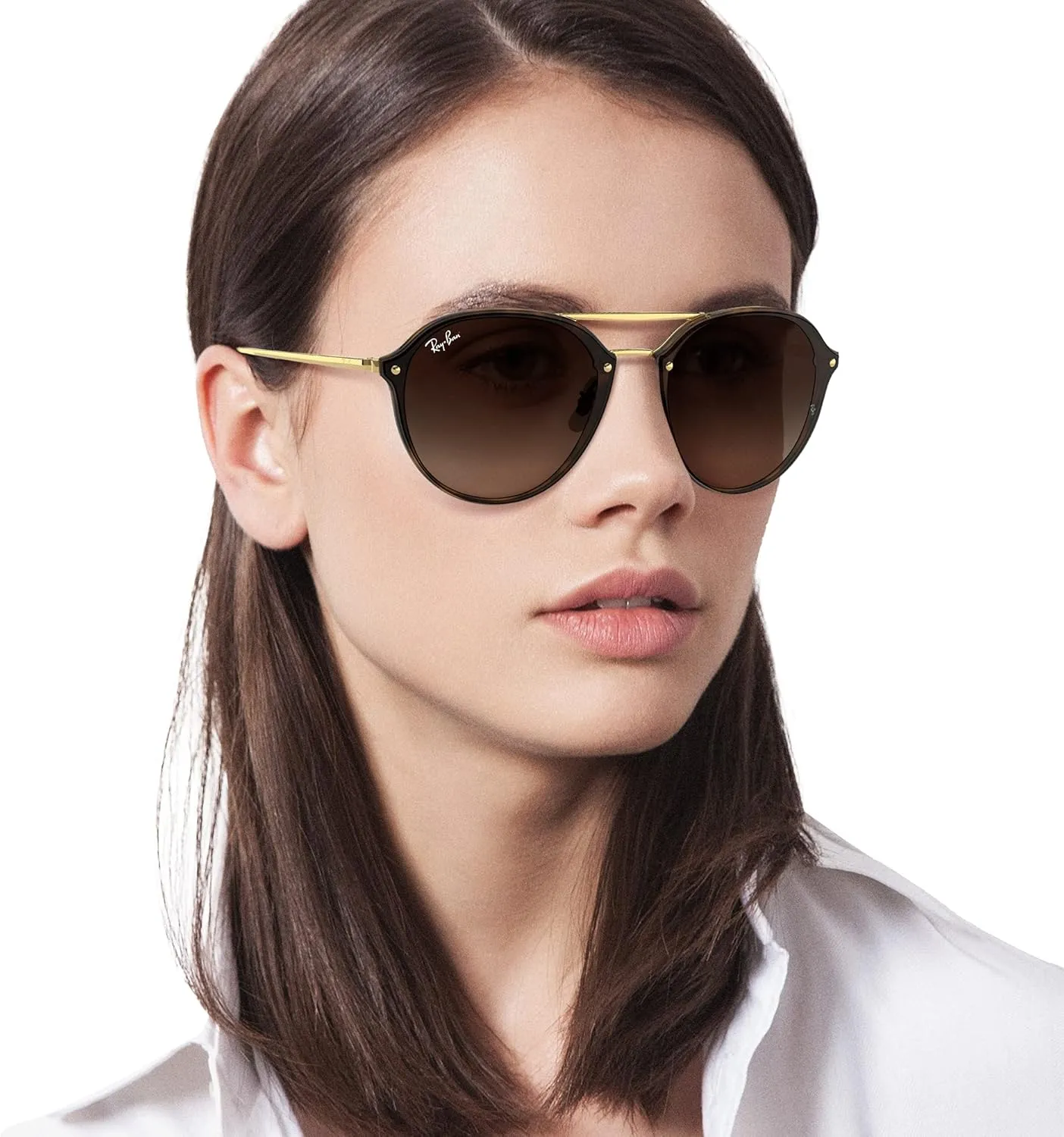 Ray-Ban RB4292N Blaze Double Bridge Square Sunglasses
