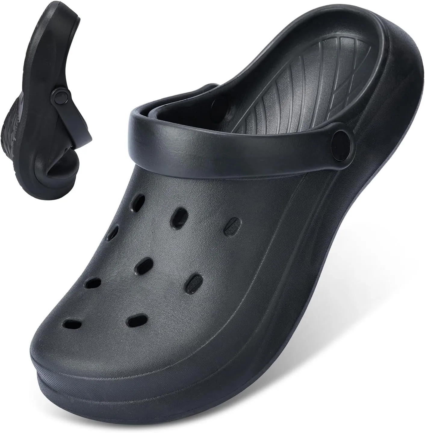 RCEBOT Unisex Garden Clogs Breathable Quick Drying Garden Shoes with Arch Support for Men and Women