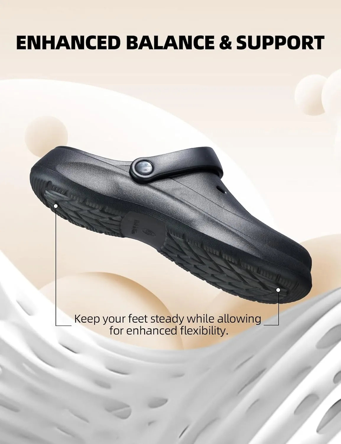 RCEBOT Unisex Garden Clogs Breathable Quick Drying Garden Shoes with Arch Support for Men and Women