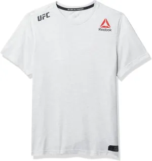 Reebok Men's Official UFC Fight Night Athletic Short Sleeve T-Shirt