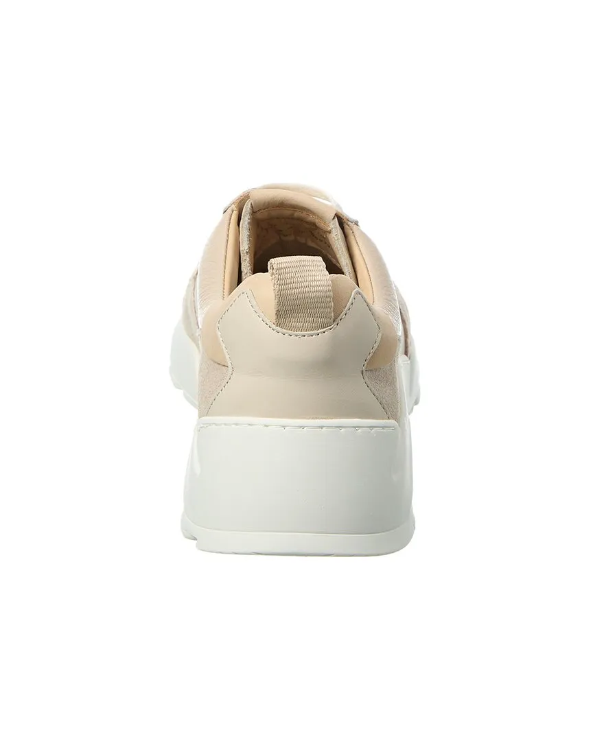 Reiss Shelton Leather & Suede Sneaker