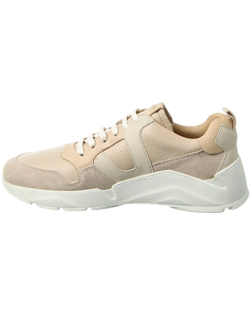 Reiss Shelton Leather & Suede Sneaker